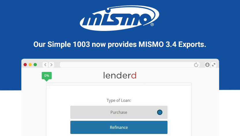 MISMO Exports Added to Our Simple 1003 Mortgage Application Plugin