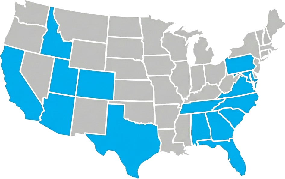 Licensed States